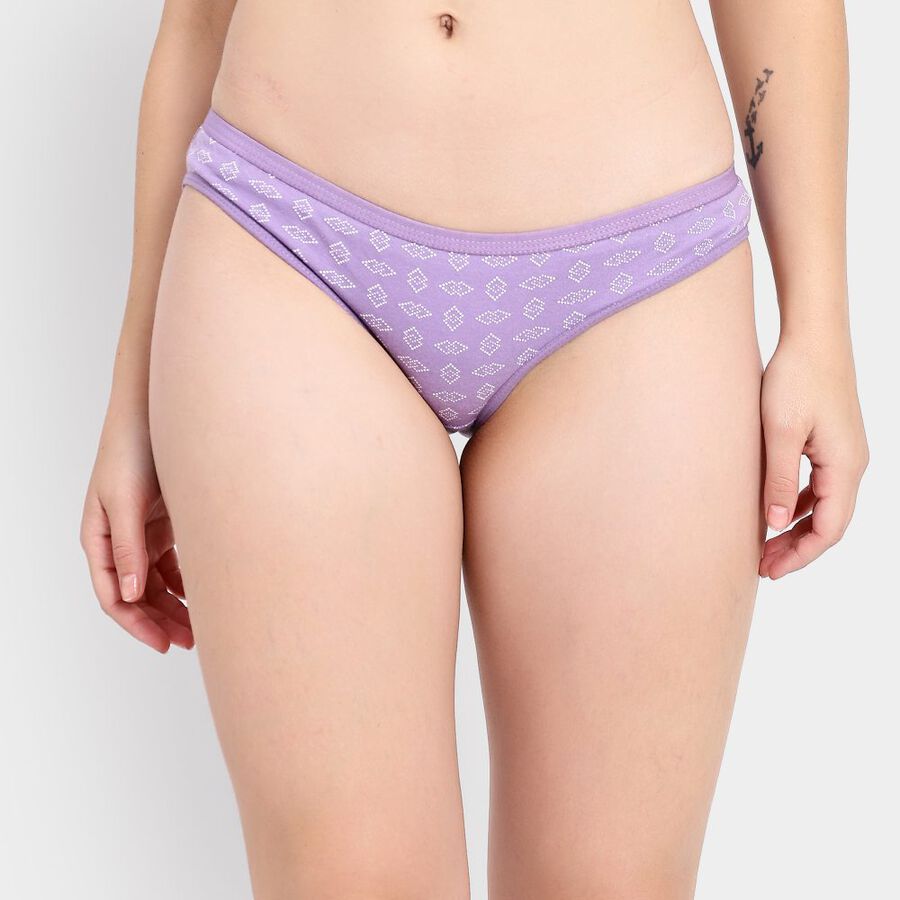 Ladies' Cotton Panty, Lilac, large image number null
